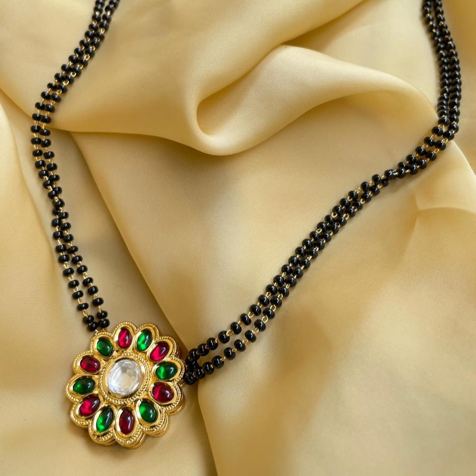 Stunning Kemp Stone Mangalsutra - Abdesignsjewellery