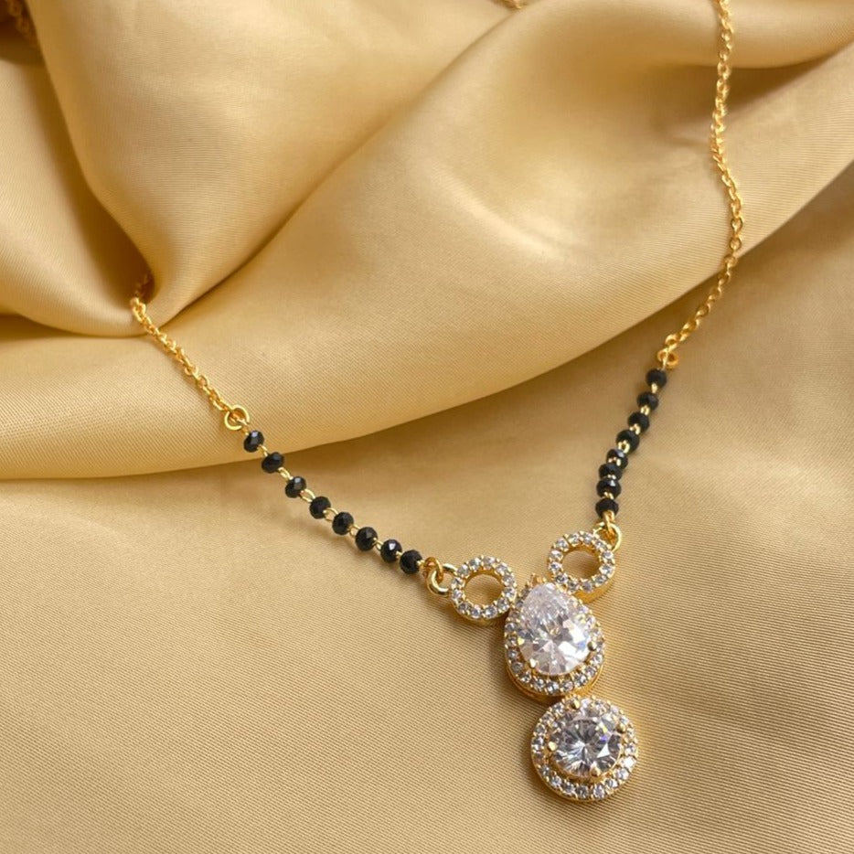 Katrina Kaif Wedding Inspired Gold Plated Mangalsutra