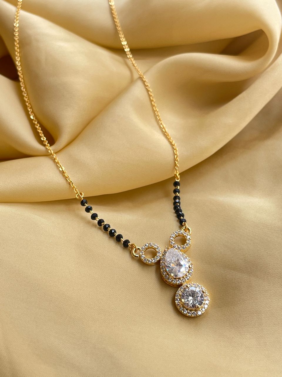 Katrina Kaif Wedding Inspired Gold Plated Mangalsutra