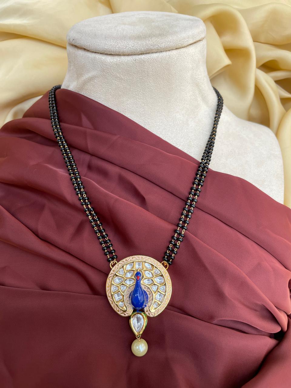 Unique Peacock Style Mangalsutra
