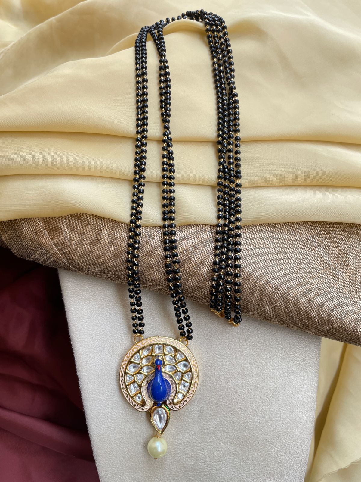 Unique Peacock Style Mangalsutra