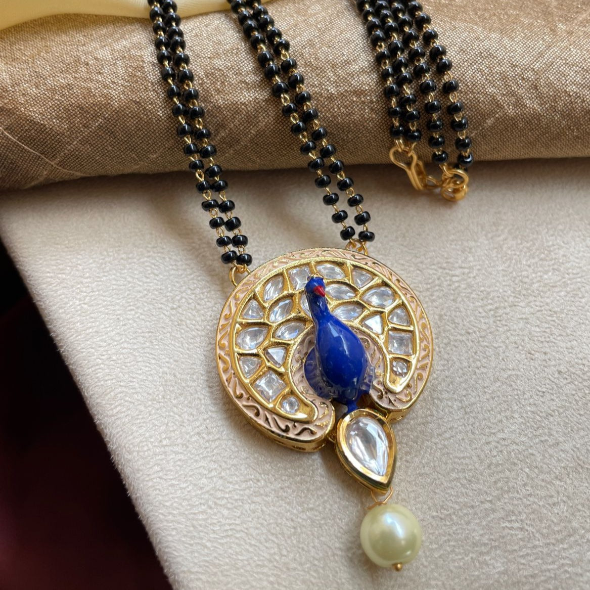 Unique Peacock Style Mangalsutra