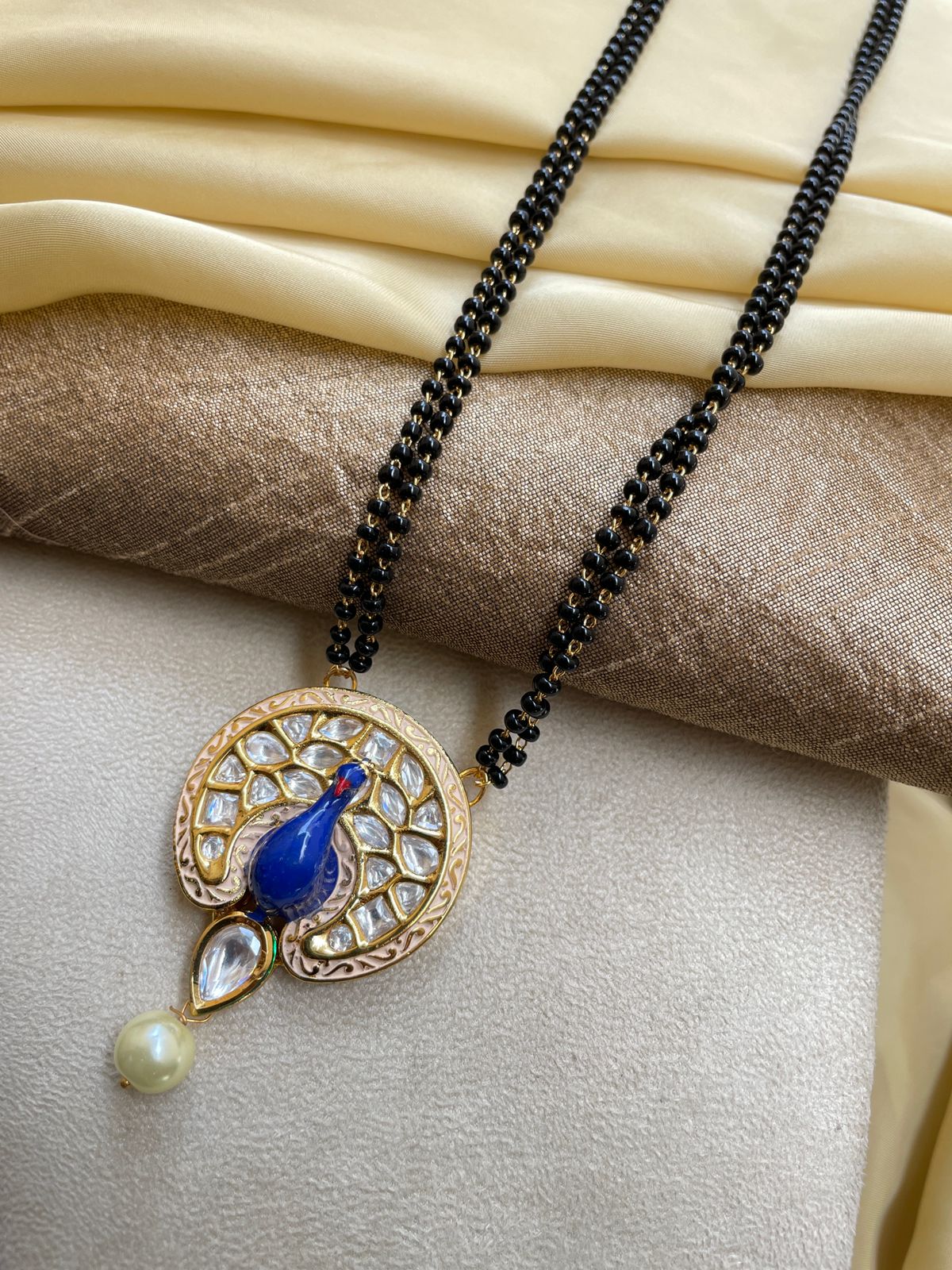 Unique Peacock Style Mangalsutra