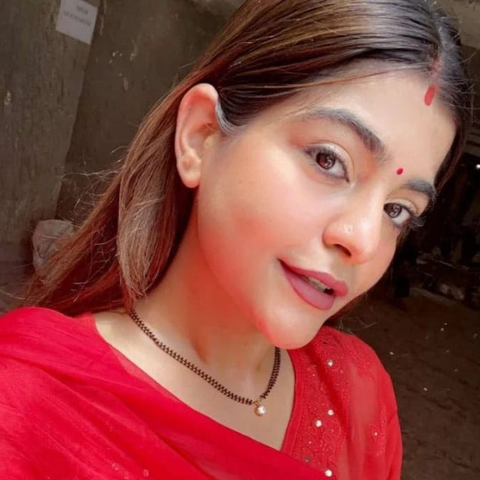 Exclusive One Stone Gold Plated Mangalsutra - Abdesignsjewellery