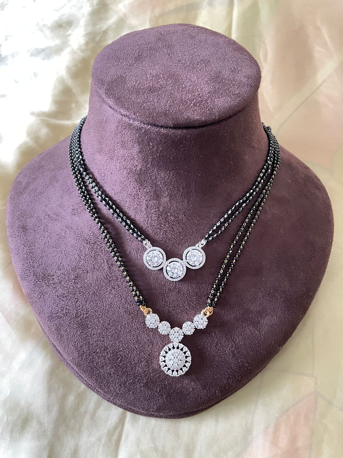 Beautiful High Quality Mangalsutra Combo - Abdesignsjewellery