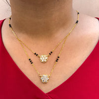 Thumbnail for Charming Gold Plated High Quality Mangalsutra - Abdesignsjewellery