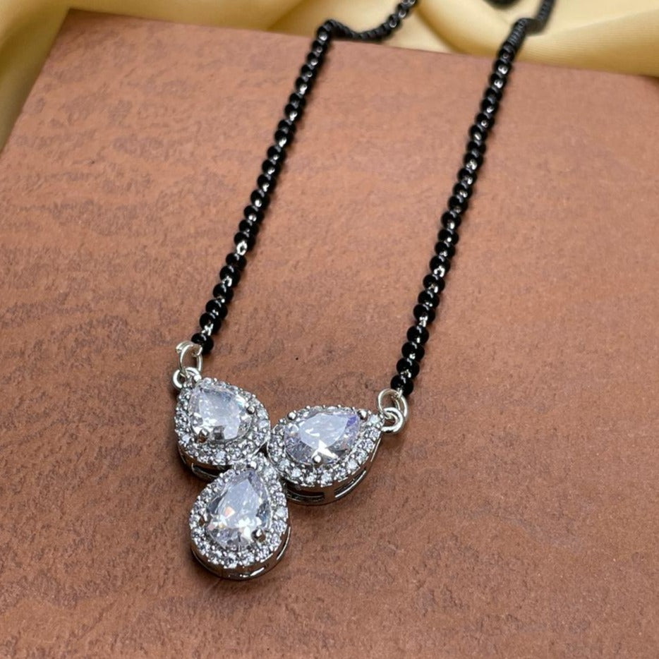 Pratha Tejasswi Prakash Naagin Inspired Tear Drop Diamond Mangalsutra