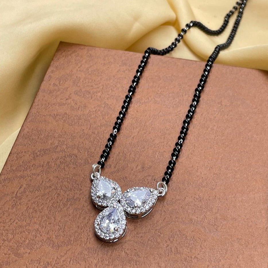 Pratha Tejasswi Prakash Naagin Inspired Tear Drop Diamond Mangalsutra