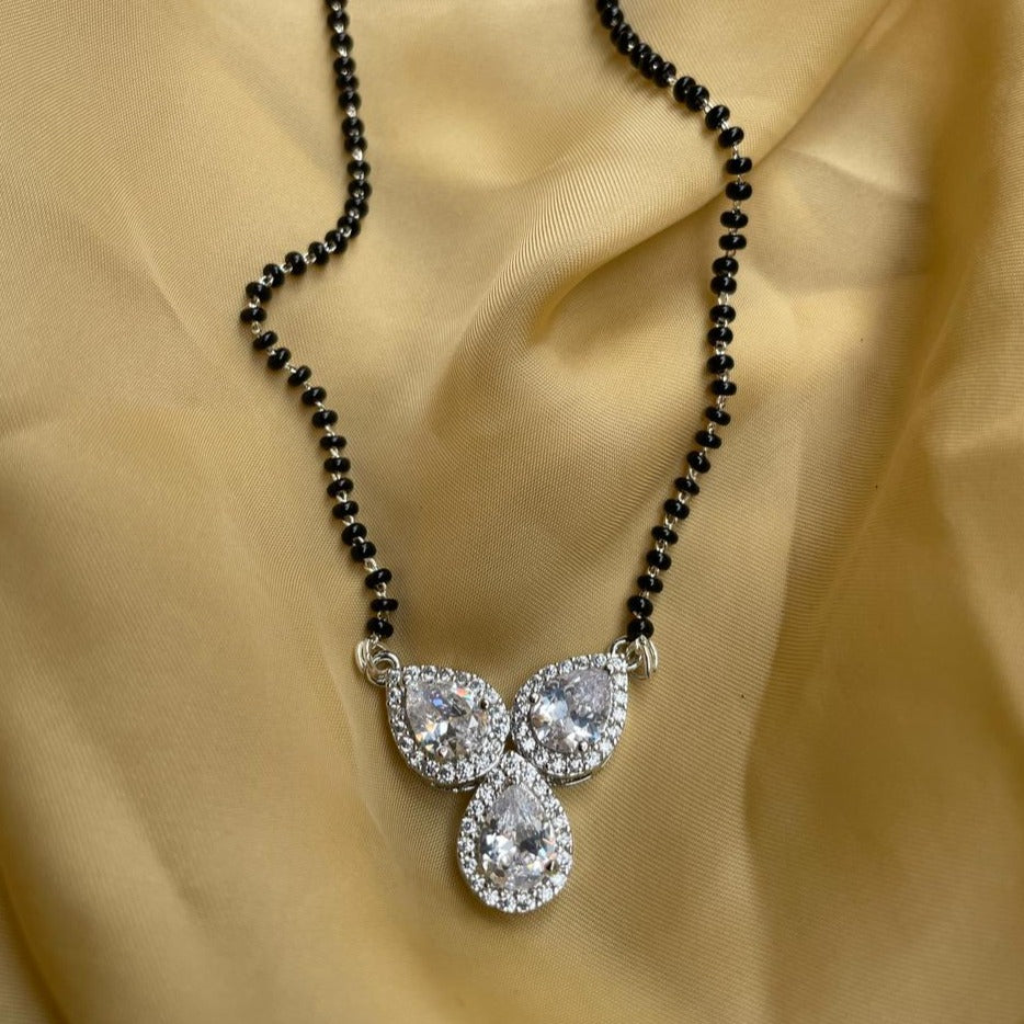 Pratha Tejasswi Prakash Naagin Inspired Tear Drop Diamond Mangalsutra