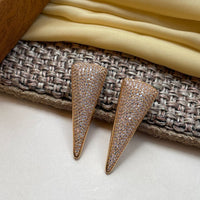 Thumbnail for Dainty Party Wear Gold Plated Earring