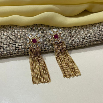 Party Wear CopperGold Plated Earring