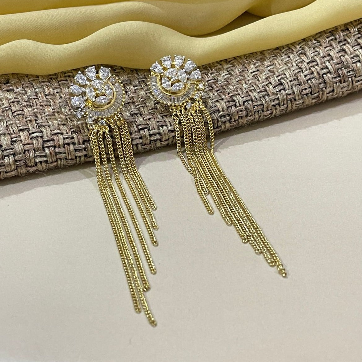 Party Wear Gold Plated Earring