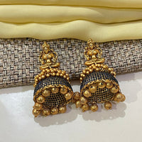 Thumbnail for High Quality Gold Plated Goddess Laxmi Earring