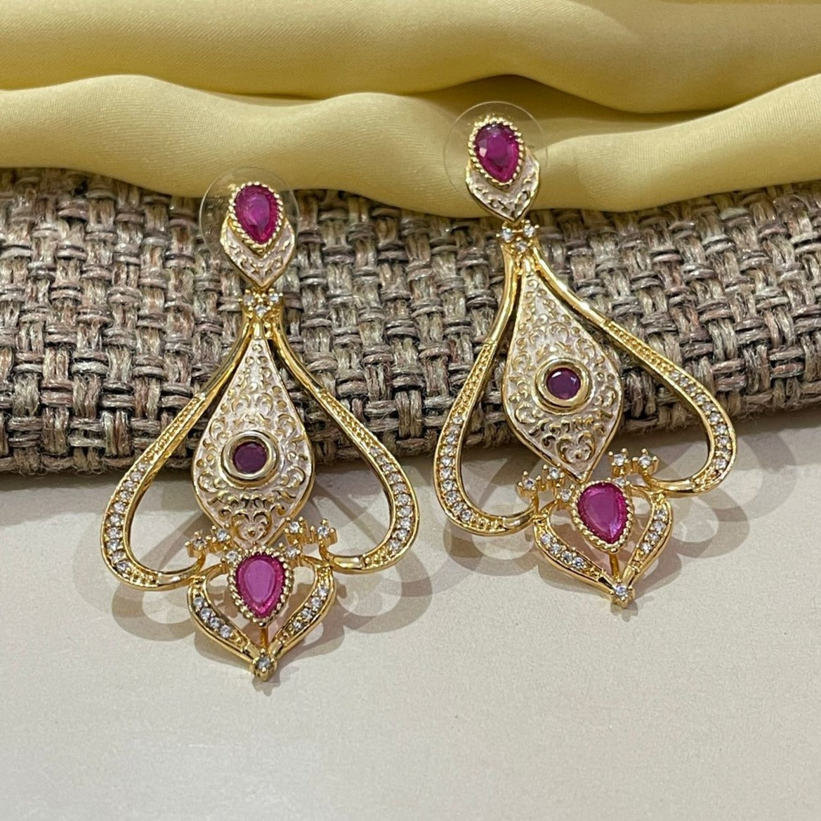 Traditional Gold Plated Earring