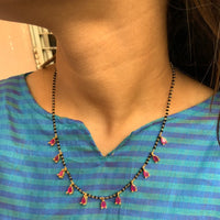 Thumbnail for Latest Pink Drop Mangalsutra