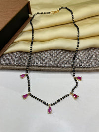 Thumbnail for Latest Pink Drop Mangalsutra