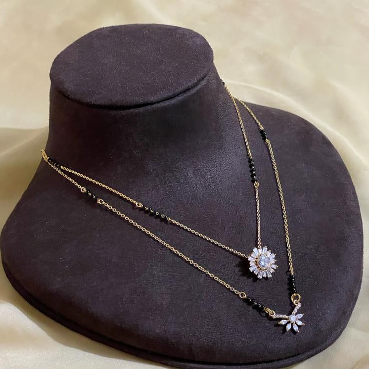 High Quality Gold Plated Mangalsutra Combo