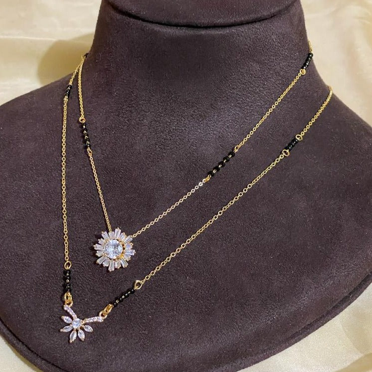 High Quality Gold Plated Mangalsutra Combo