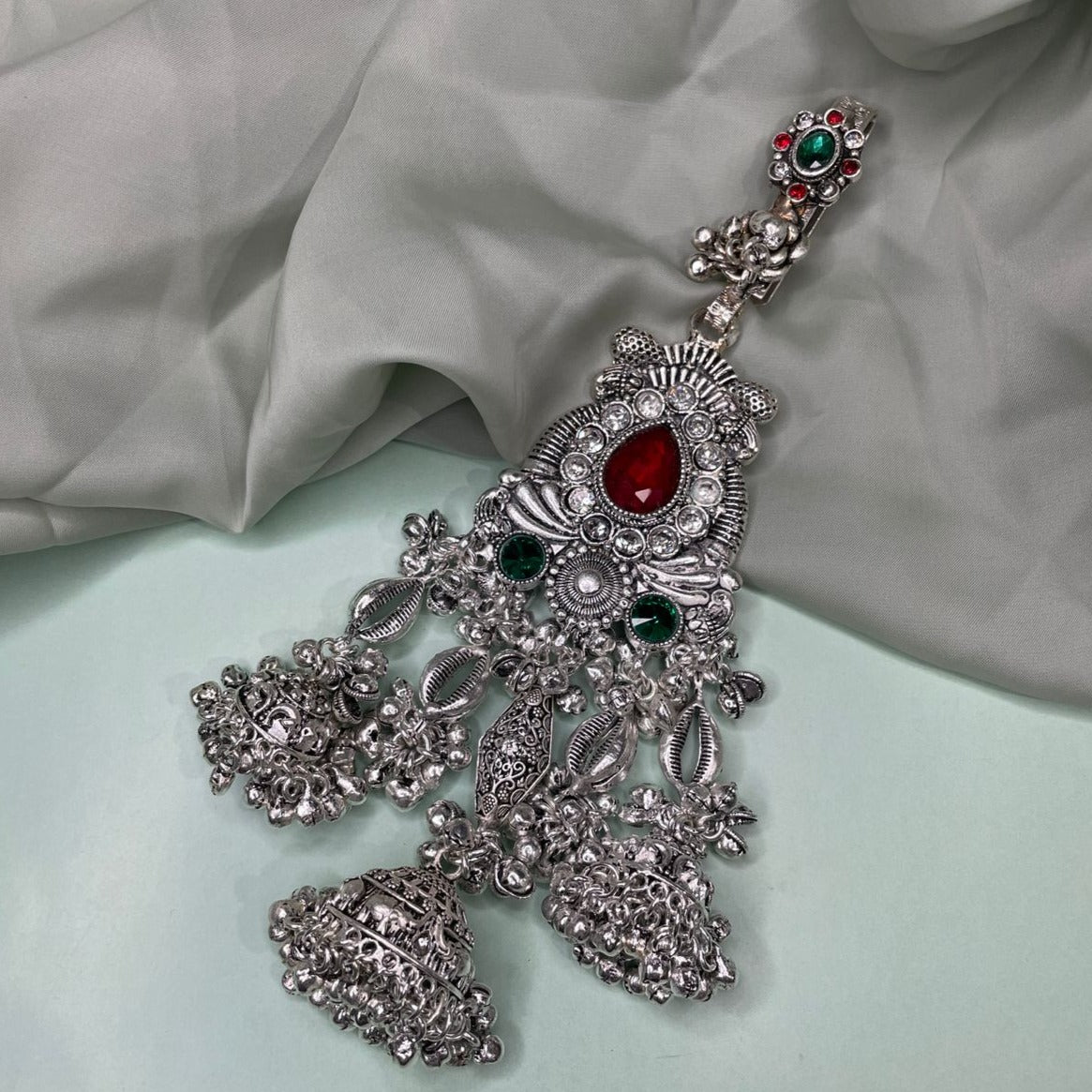 Silver Fancy Juda Pin For Women