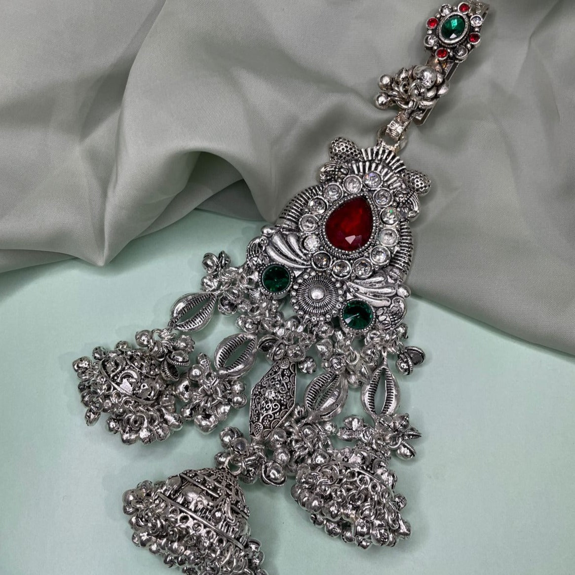 Silver Fancy Juda Pin For Women