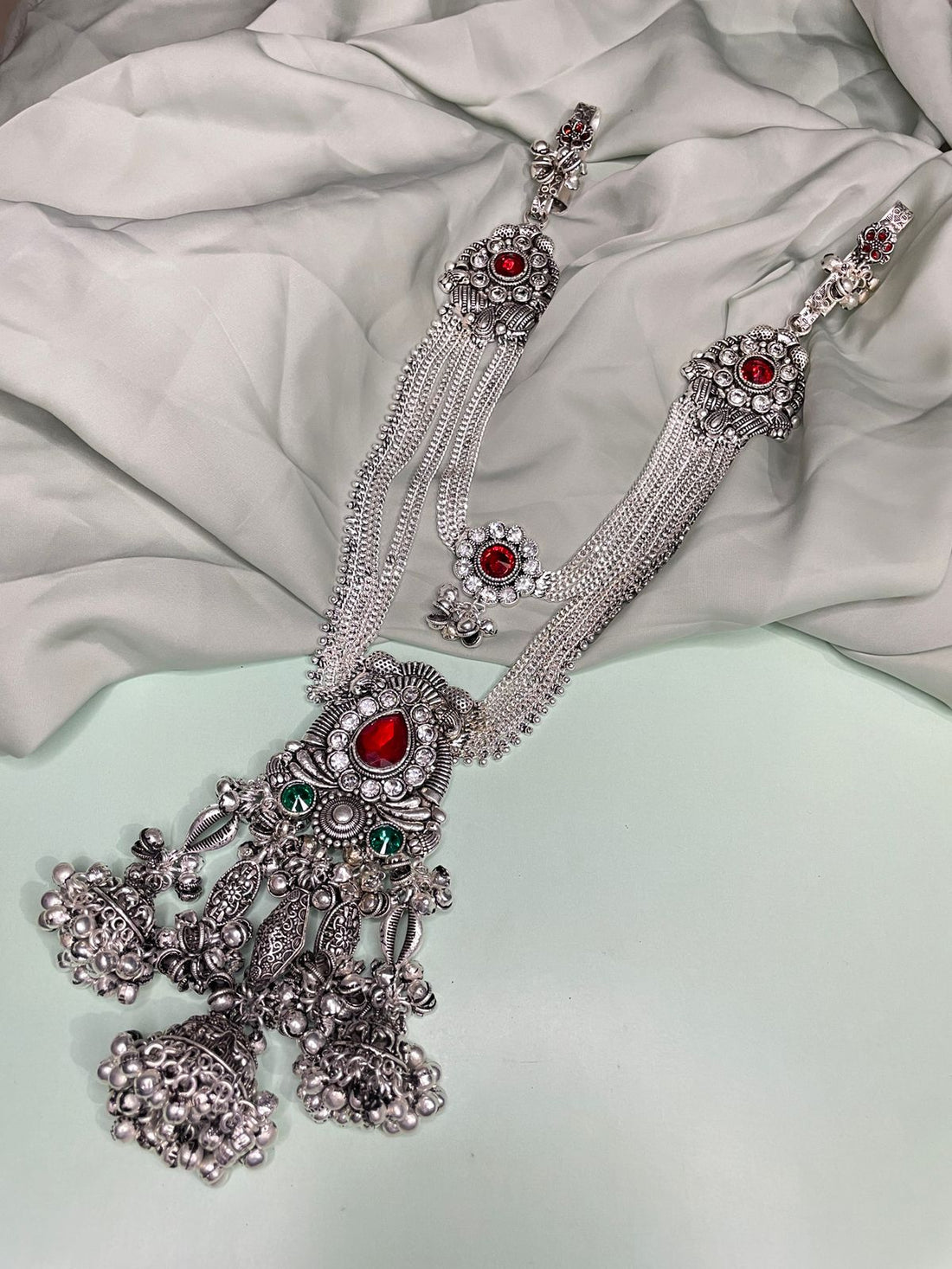 High Quality Silver Plated Saree Juda Pin