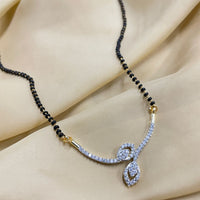 Thumbnail for Classic Cubic Zirconia Gold Plated Mangalsutra