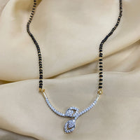 Thumbnail for Classic Cubic Zirconia Gold Plated Mangalsutra