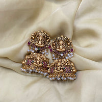 Thumbnail for High Quality Gold Plated Lord Ganesh Earring