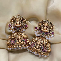 Thumbnail for High Quality Gold Plated Lord Ganesh Earring