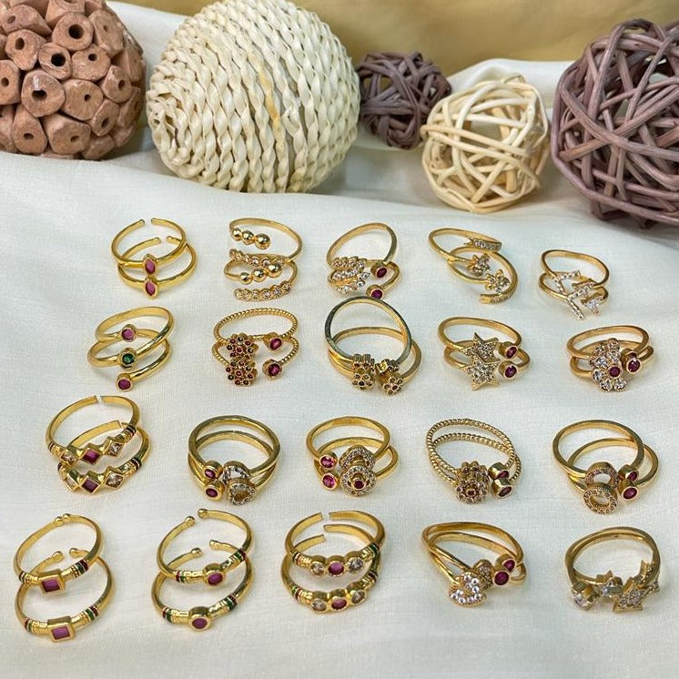 Best 20 Gold Toe-rings Designs - Abdesignsjewellery