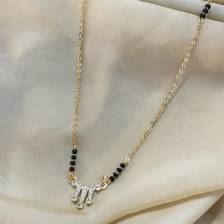 Twinkling Beautiful American Diamond Mangalsutra