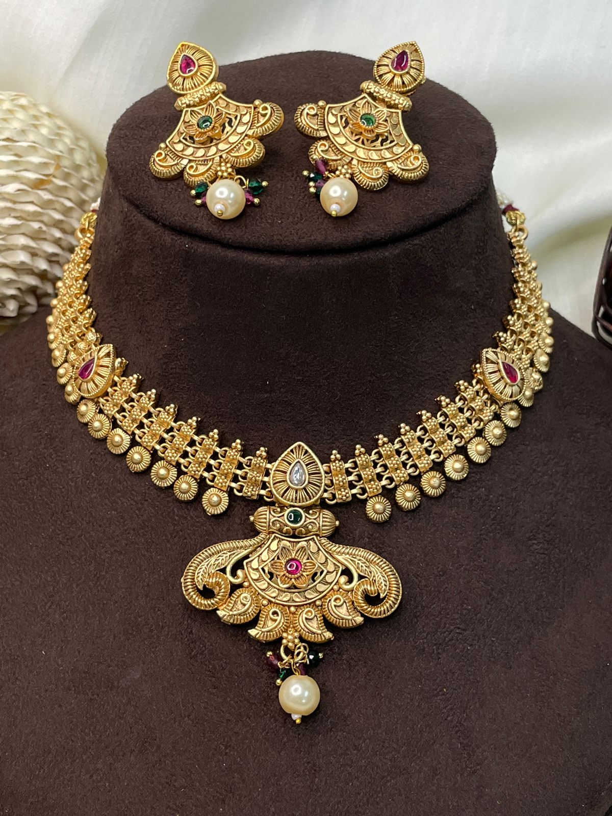 Exclusive High Quality Antique Necklace - Abdesignsjewellery