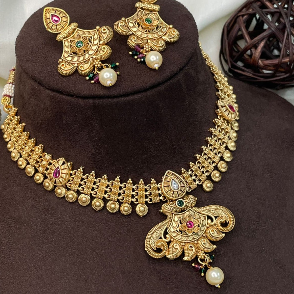 Exclusive High Quality Antique Necklace - Abdesignsjewellery