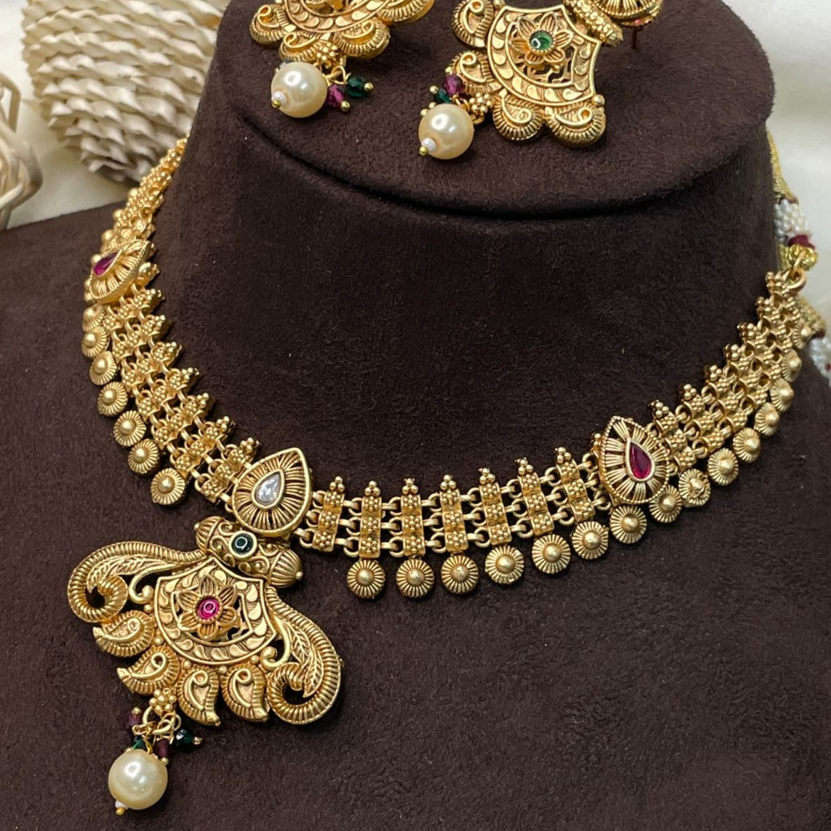 Exclusive High Quality Antique Necklace - Abdesignsjewellery