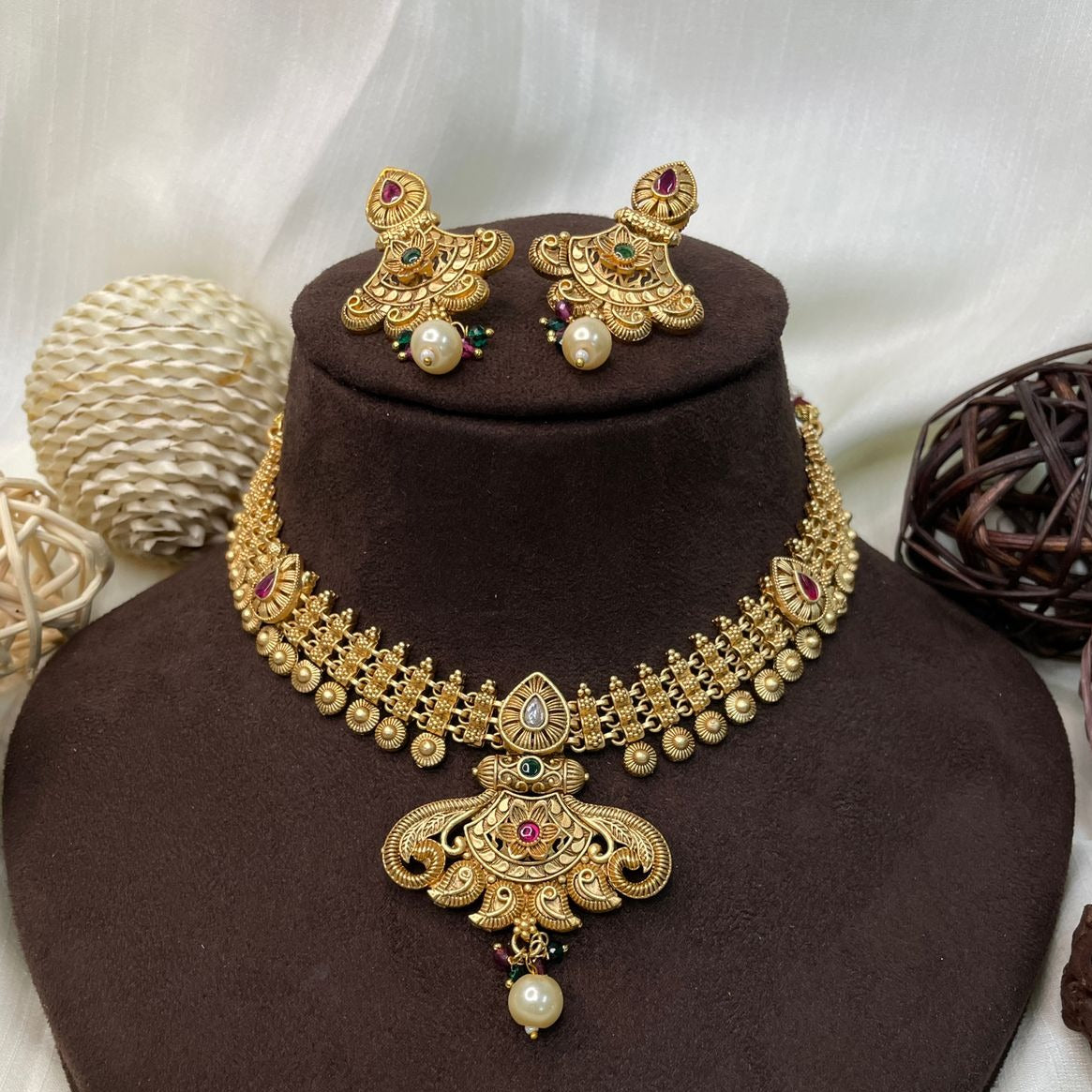 Exclusive High Quality Antique Necklace - Abdesignsjewellery