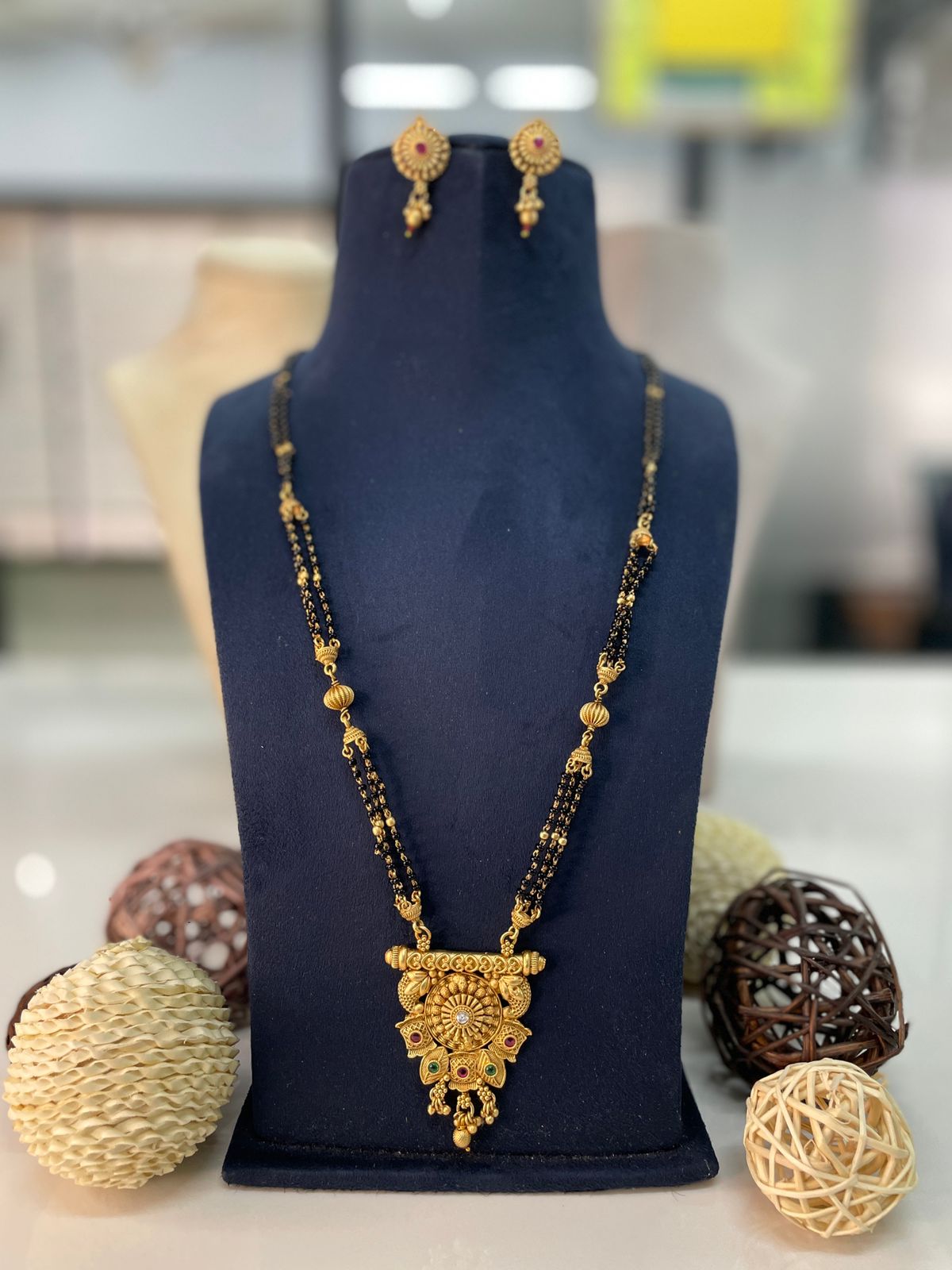 Premium Long Antique South Indian Mangalsutra