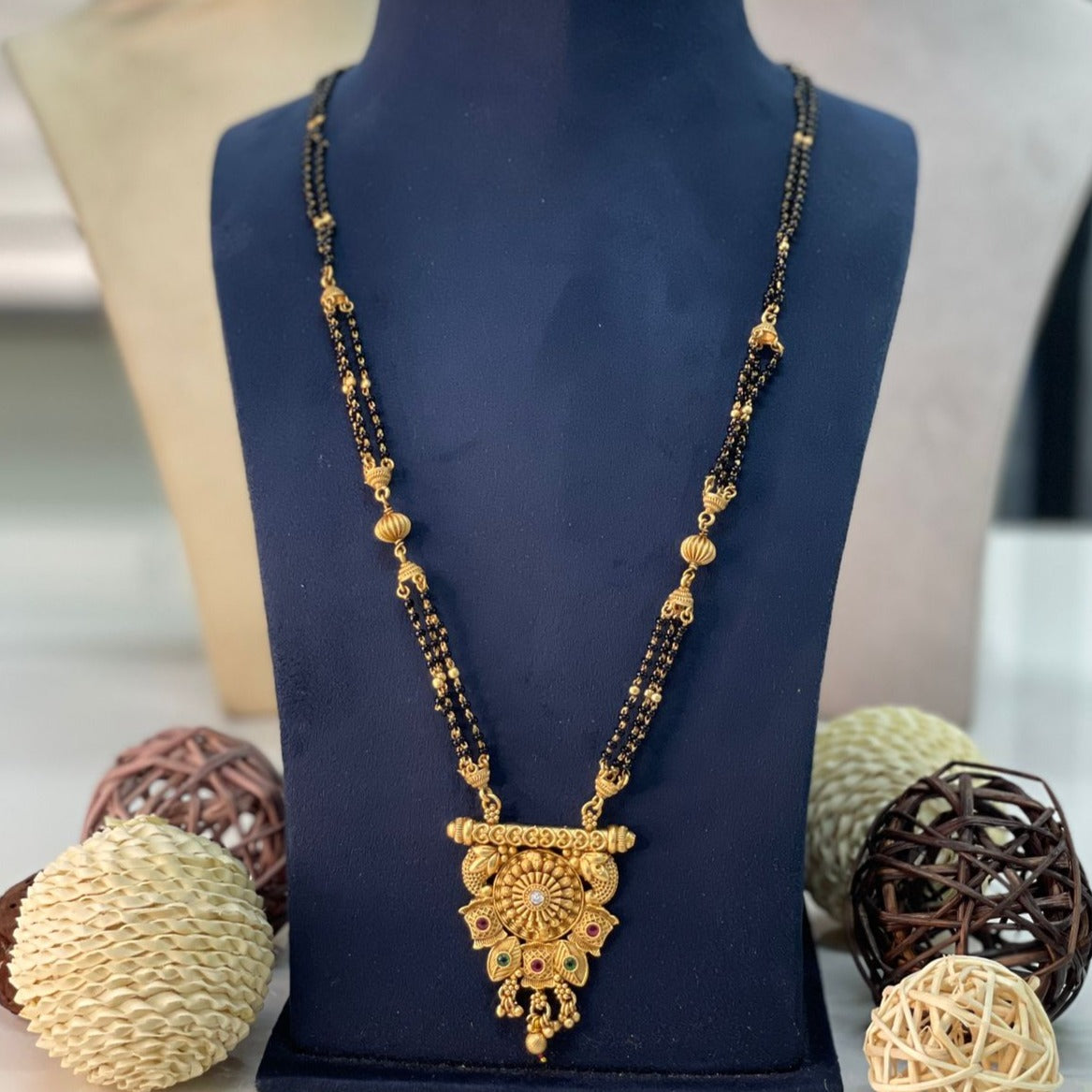 Premium Long Antique South Indian Mangalsutra