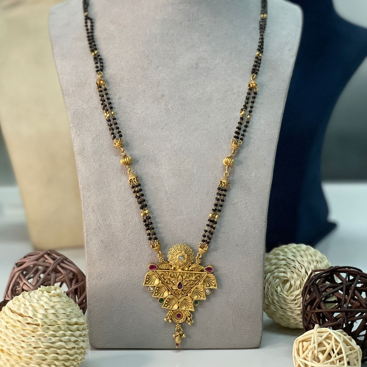 High Quality Long Antique South Indian Mangalsutra