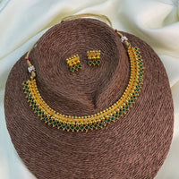 Thumbnail for High-Quality Ethnic Gold Plated Necklace