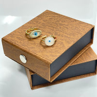 Thumbnail for Gold Plated Evil Eye Ring Combo - Abdesignsjewellery