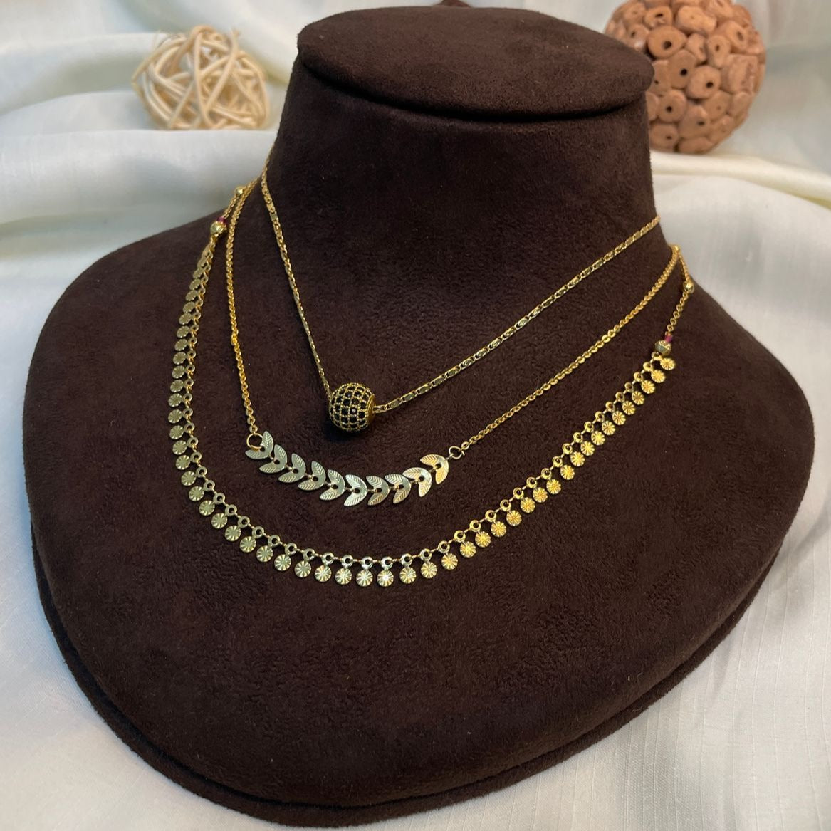 Daily wear necklace on sale set gold