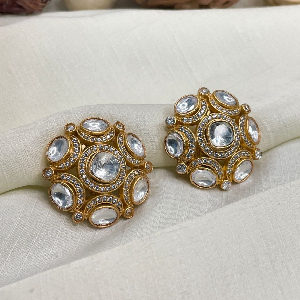 High Quality Polki Earring