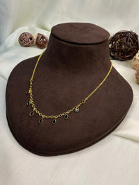 Thumbnail for Black Dailywear Drop Necklace - Abdesignsjewellery