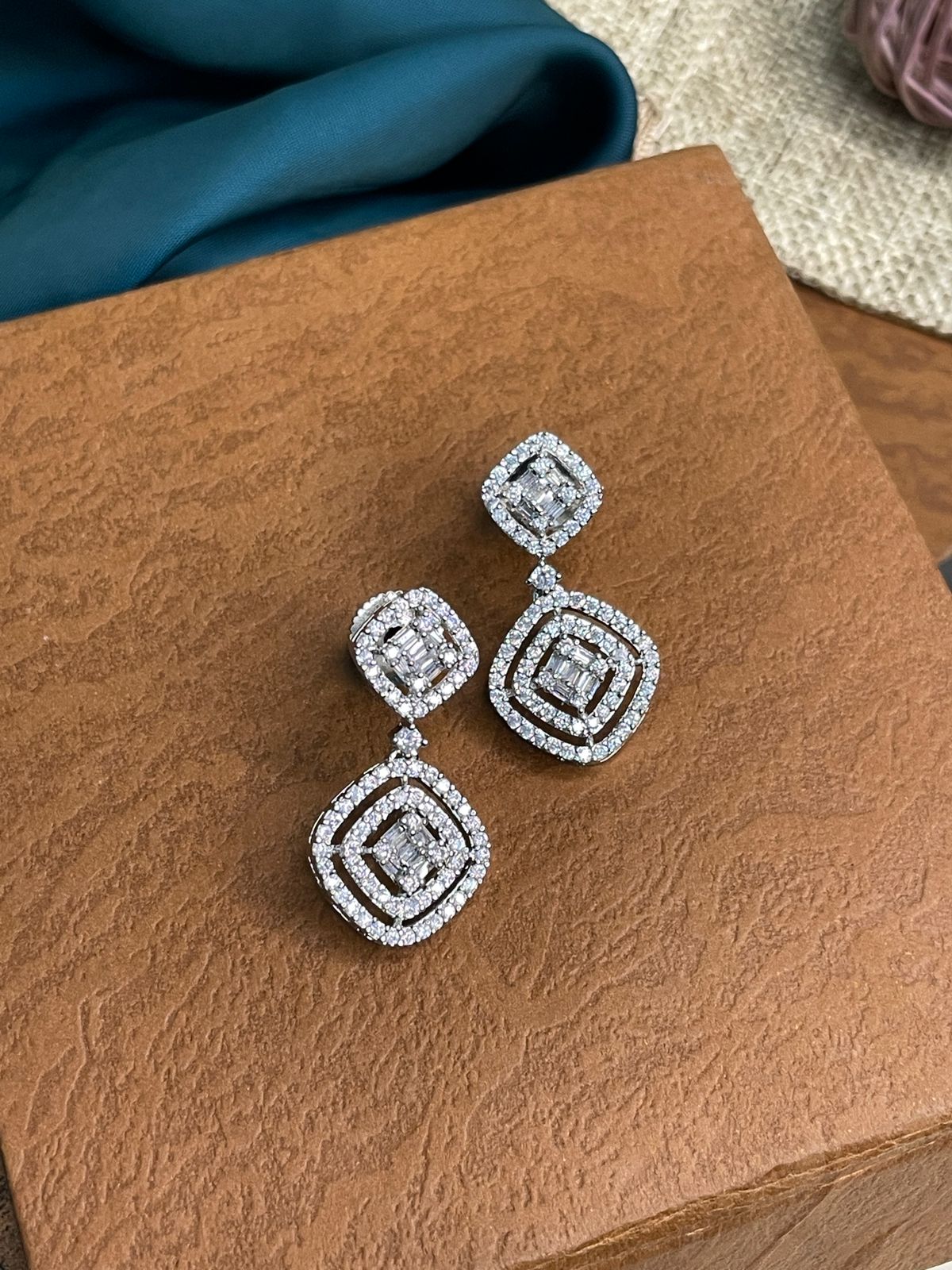 Cubic Attractive Diamond Earring - Abdesignsjewellery
