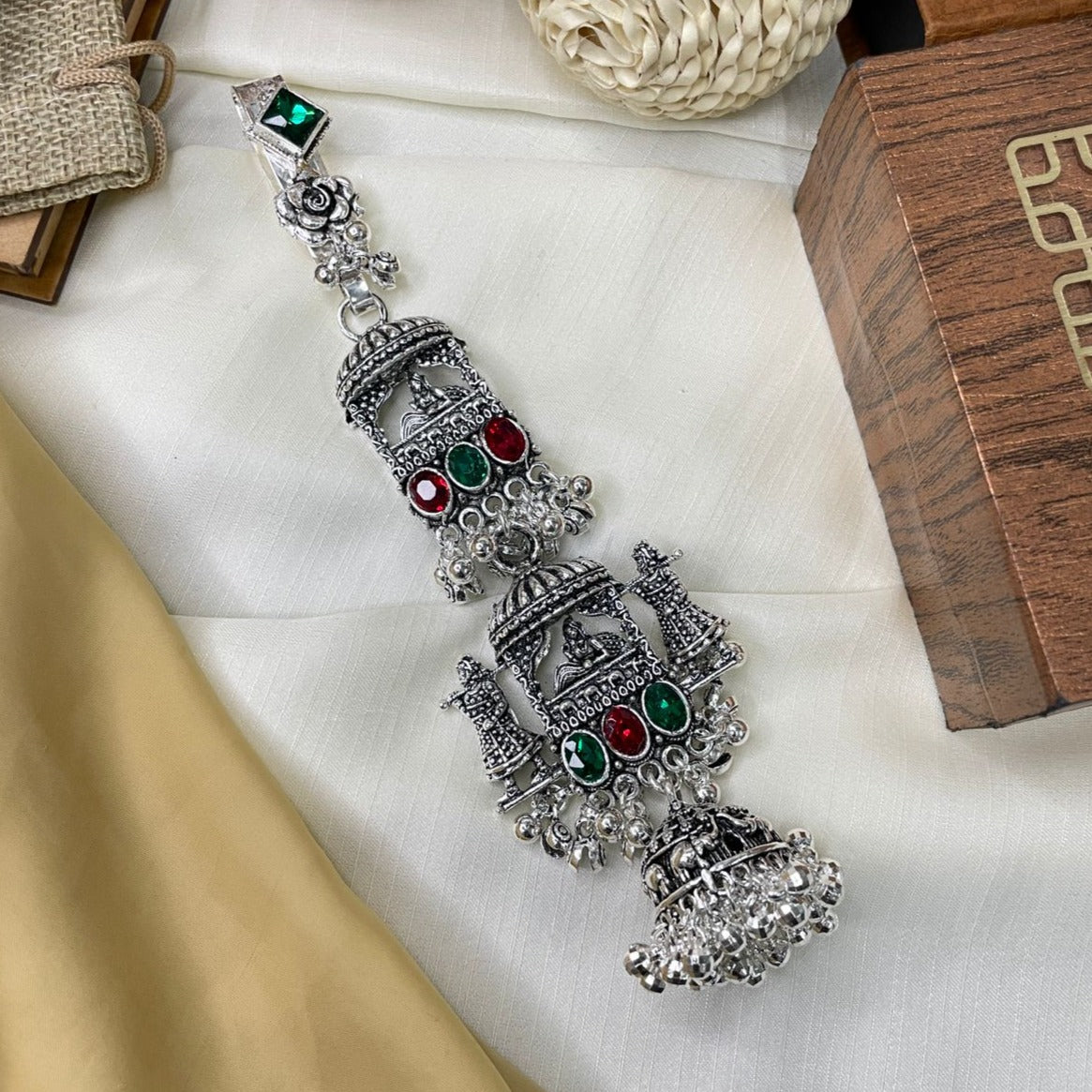 Silver Wedding Doli Baart Juda Pin For Women