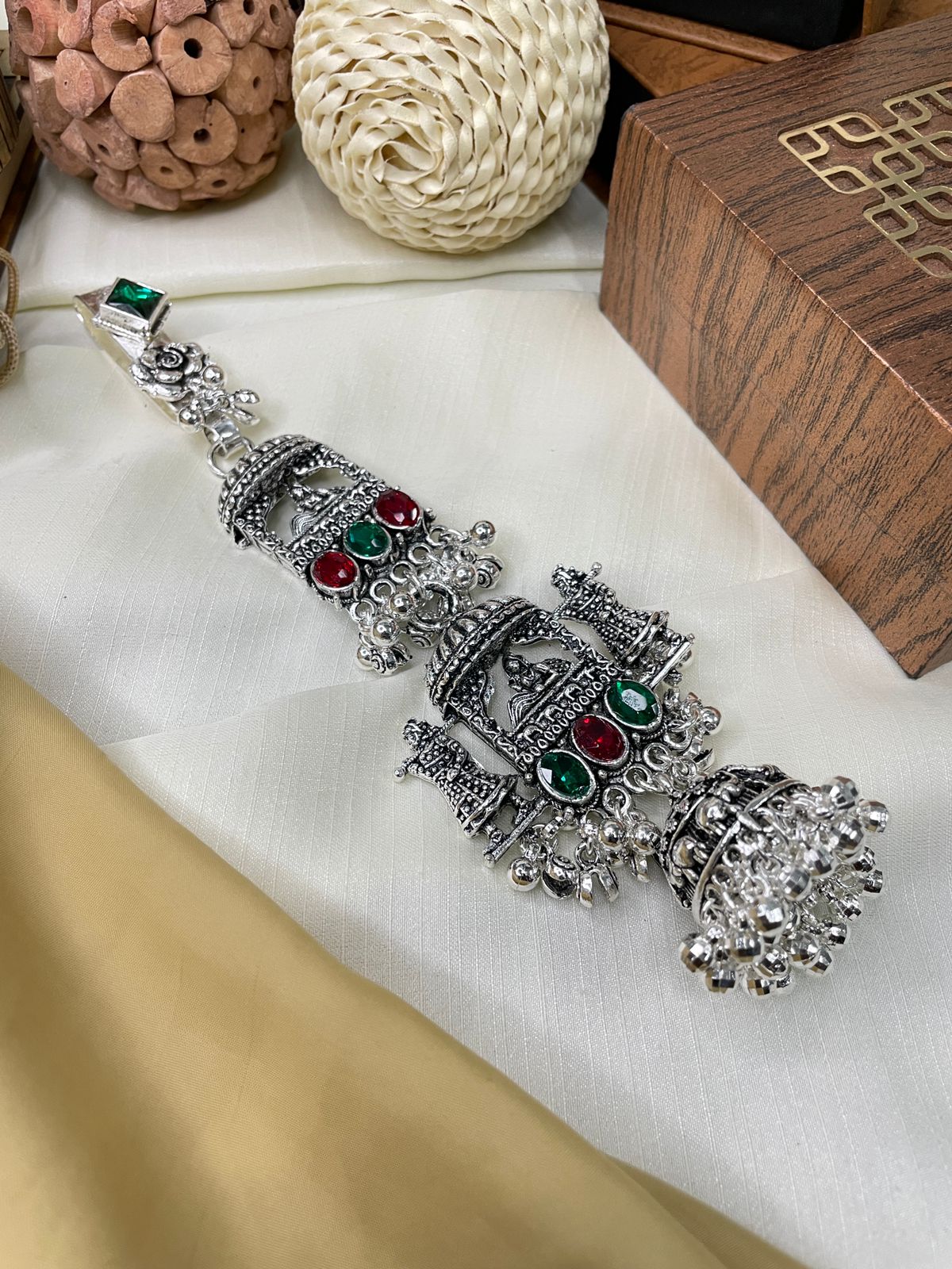 Silver Wedding Doli Baart Juda Pin For Women