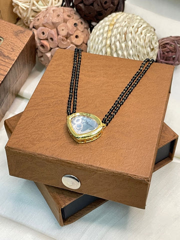 Traditional Unique Polki Mangalsutra