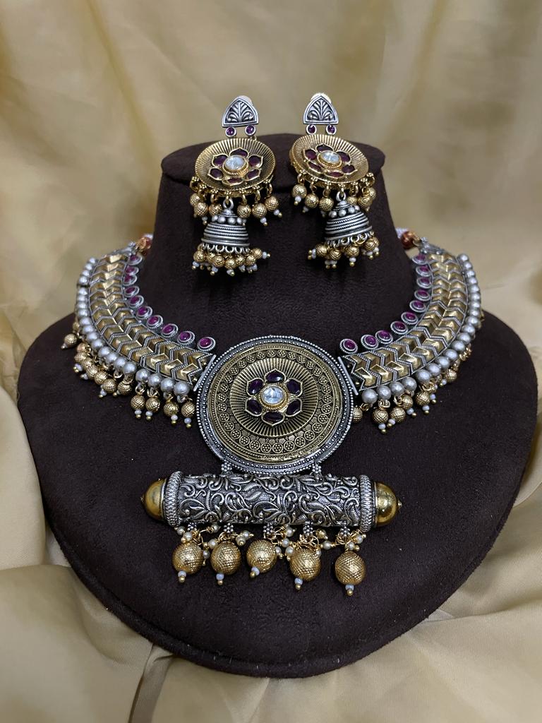 Royal High Quality Silver Fusion Necklace