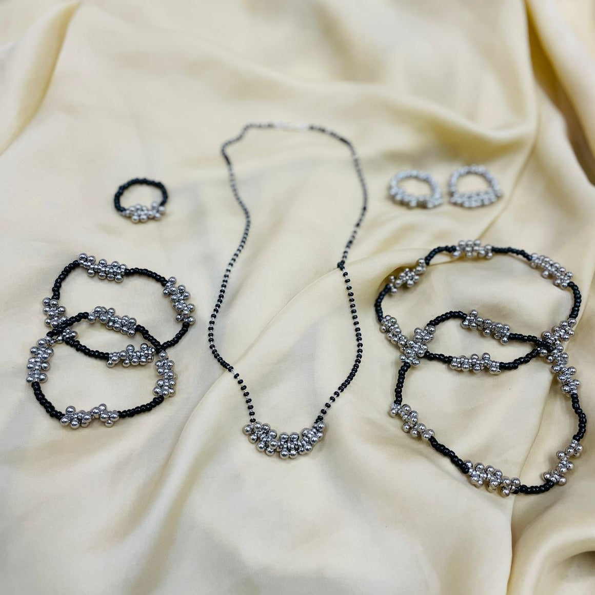 Classic Amazing Gungru Anklet Toe Rings Combo - Abdesignsjewellery