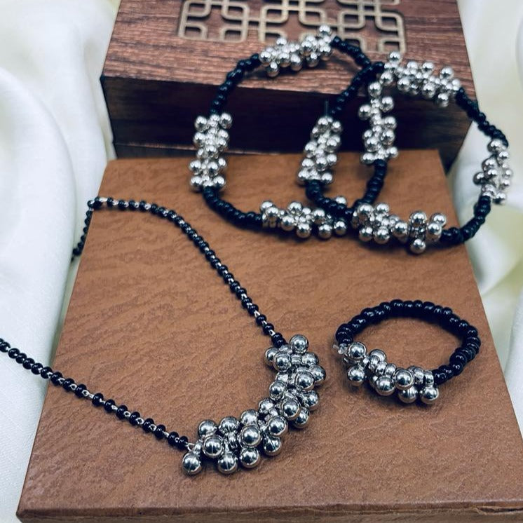 Amazing Gungru Mangalsutra Combo - Abdesignsjewellery